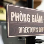 Bảng tên phòng giám đốc DAL02 Alu in UV – Director's Office - Ảnh 7