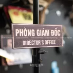 Bảng tên phòng giám đốc DAL02 Alu in UV – Director's Office - Ảnh 6