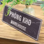 Bảng tên phòng phòng kho DAL03 Alu in UV – Warehouse - Ảnh 4