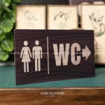 Bảng chỉ hướng WC alu vân gỗ DAL07 – Dán tường tiện lợi, chọn hướng linh hoạt - Ảnh 14