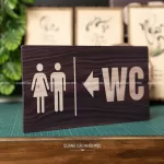 Bảng chỉ hướng WC alu vân gỗ DAL07 – Dán tường tiện lợi, chọn hướng linh hoạt - Ảnh 11