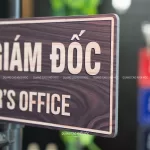 Bảng tên phòng giám đốc DAL02 Alu in UV – Director's Office - Ảnh 5