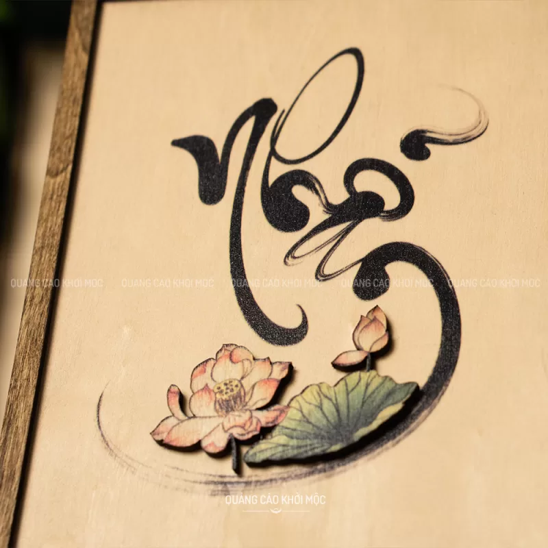Tranh thư pháp chữ Nhẫn QTG02 – Quà tặng ý nghĩa cho người thân - Ảnh 6
