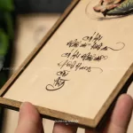 Tranh thư pháp chữ Nhẫn QTG02 – Quà tặng ý nghĩa cho người thân - Ảnh 5