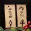 tranh cha mẹ treo tường bằng gỗ plywood in uv qtg03 quà tặng gia đình ý nghĩa